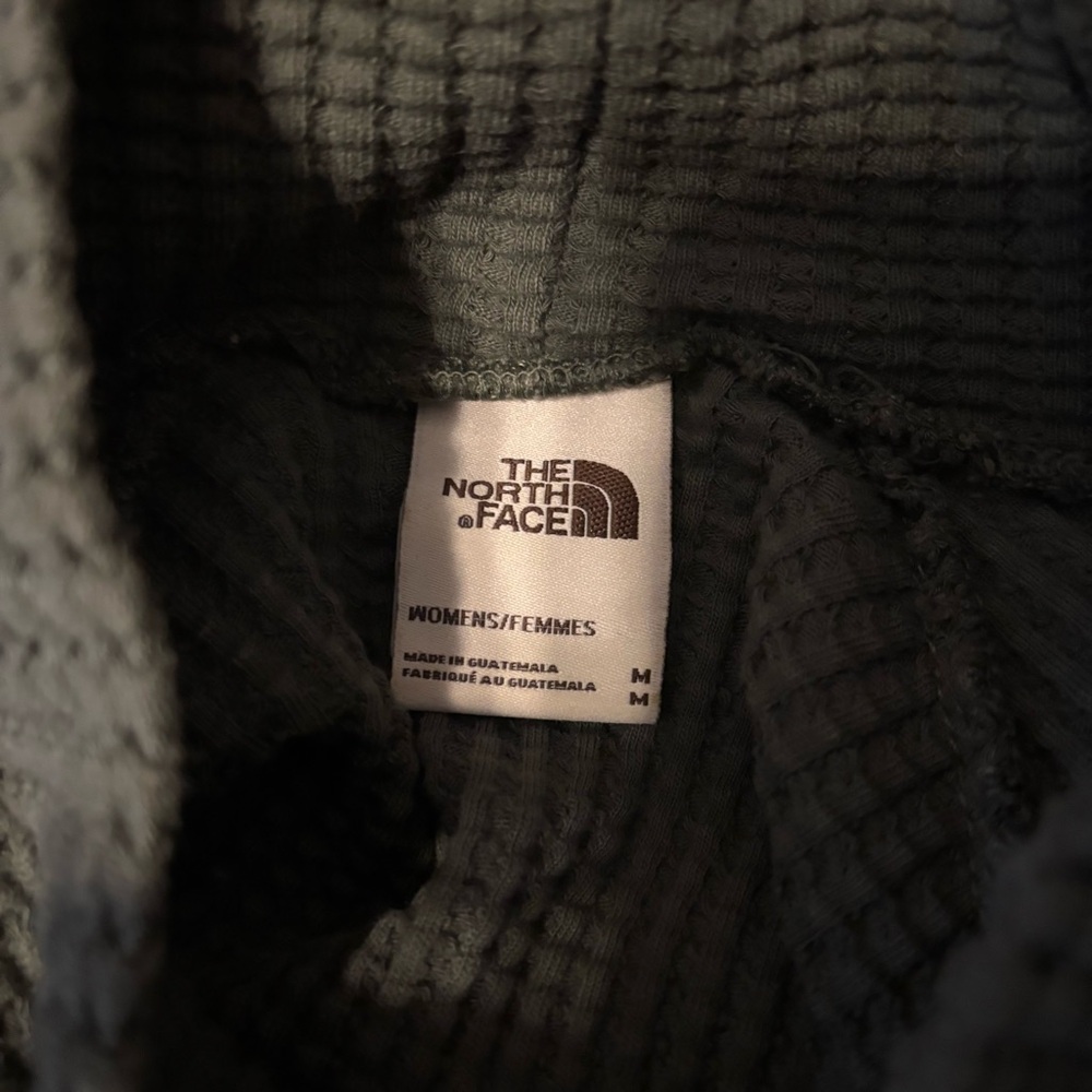 The North Face Chabot Cotton Thermal Knit Funnel Mock Neck Long Sleeve Sweater - Picture 2 of 6